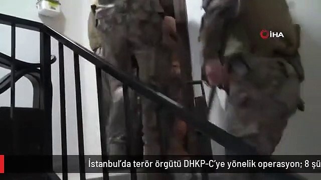 İstanbul'da terör örgütü DHKP-C'ye yönelik operasyon: 8 şüpheli yakalandı