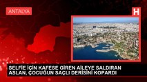 SELFİE İÇİN KAFESE GİREN AİLEYE SALDIRAN ASLAN, ÇOCUĞUN SAÇLI DERİSİNİ KOPARDI