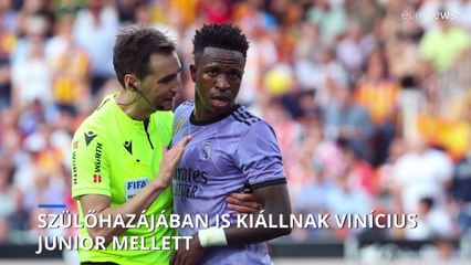Szülőhazájában is kiállnak a rasszista támadások áldozatává vált Vinícius Junior mellett