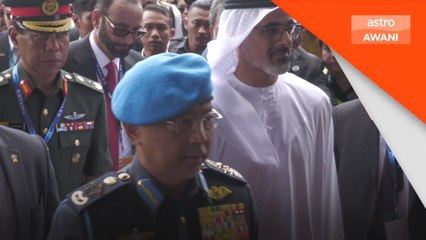 Agong, Putera Mahkota Abu Dhabi berkenan lawat pameran LIMA ’23