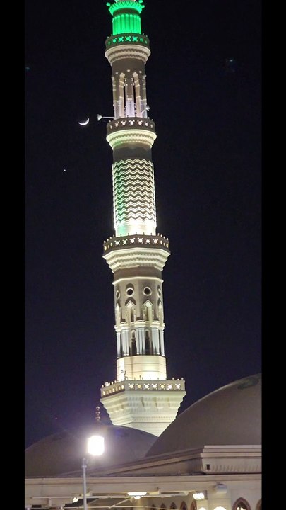 MAGNIFIQUE MOSQUÉE DU PROPHÈTE MUHAMMED PAIX ET BÉNÉDICTION SUR LUI A MEDINE ARABIE SAOUDITE