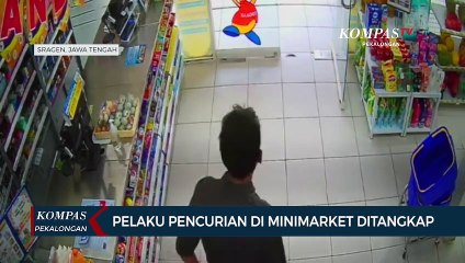 Pelaku Pencurian di Minimarket Jalan Sragen Solo Tertangkap