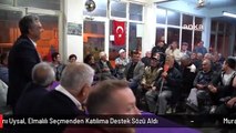 Muratpaşa Belediye Başkanı Uysal, Elmalılı Seçmenden Katılıma Destek Sözü Aldı