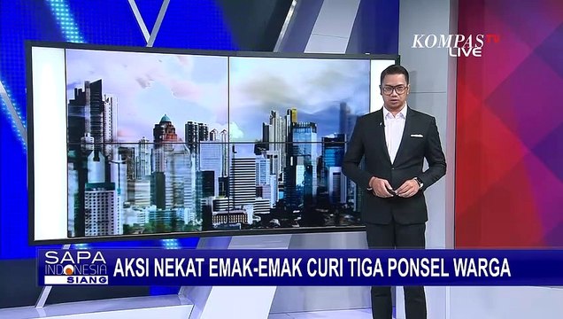 Viral! Aksi Nekat Emak-Emak Curi 3 Ponsel Warga di Pancoran Mas Depok