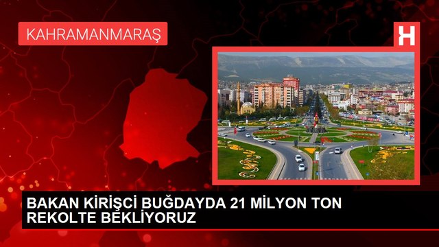 BAKAN KİRİŞCİ BUĞDAYDA 21 MİLYON TON REKOLTE BEKLİYORUZ