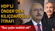 HDP'li Sırrı Süreyya Önder'den Kılıçdaroğlu itirafı: “Bazı şeyler taahhüt etti”