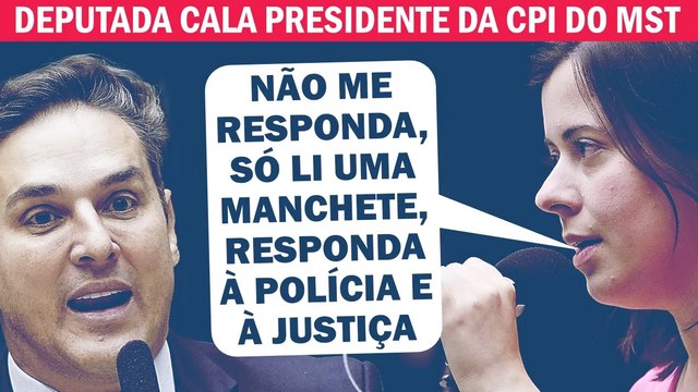 PRESIDENTE DA CPI FICOU NERVOSO E CORTOU A FALA DA DEPUTADA SÂMIA BOMFIM | Cortes 247