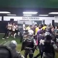 Policía brasileña reprime a jugadores de Universitario