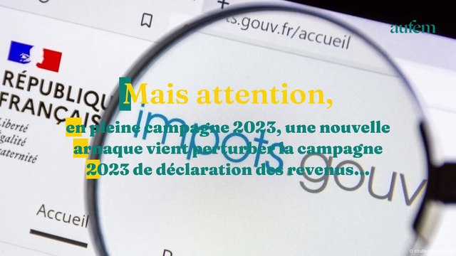 Impôts : attention à cette arnaque par SMS qui peut vous faire perdre beaucoup d'argent