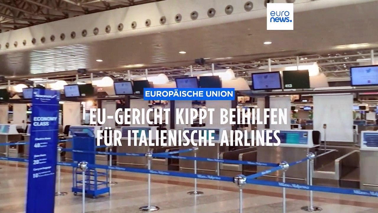 EU-Gericht kippt Covid-Hilfen für drei italienische Airlines