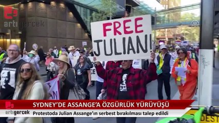 Avustralya'da "Assange'a özgürlük" yürüyüşü