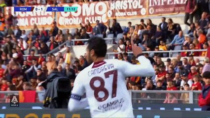 Roma-Salernitana 2-2 Matic scores late equaliser for Roma Highlights Serie A 2022_23