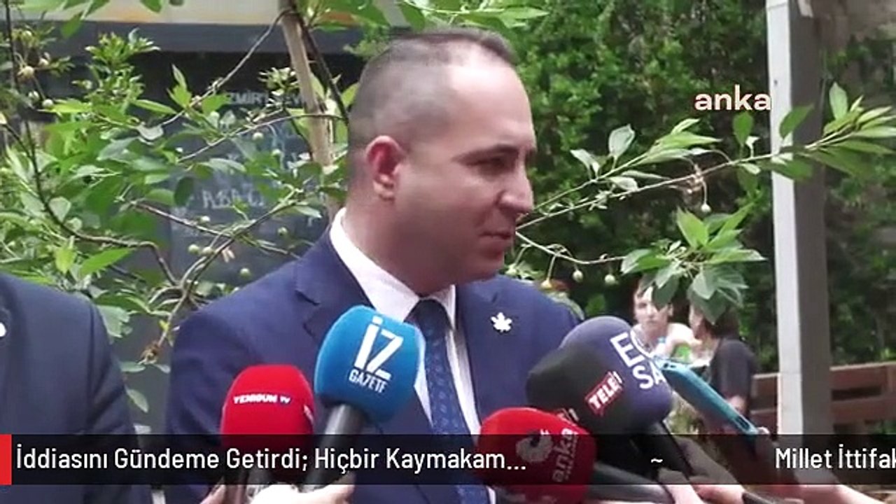 Millet İttifakı'nın İzmir İl Başkanları, Muhtarlara Seçim Günü Okullara Gitmemeleri İçin Baskı Yapıldığı İddiasını Gündeme Getirdi: Hiçbir Kaymakam...