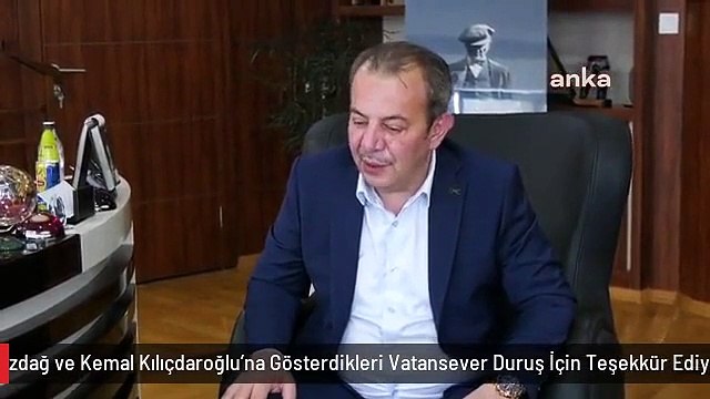 Tanju Özcan: Ümit Özdağ ve Kemal Kılıçdaroğlu'na Gösterdikleri Vatansever Duruş İçin Teşekkür Ediyorum
