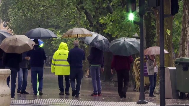 Alerta naranja en Valencia por las lluvias torrenciales de este miércoles
