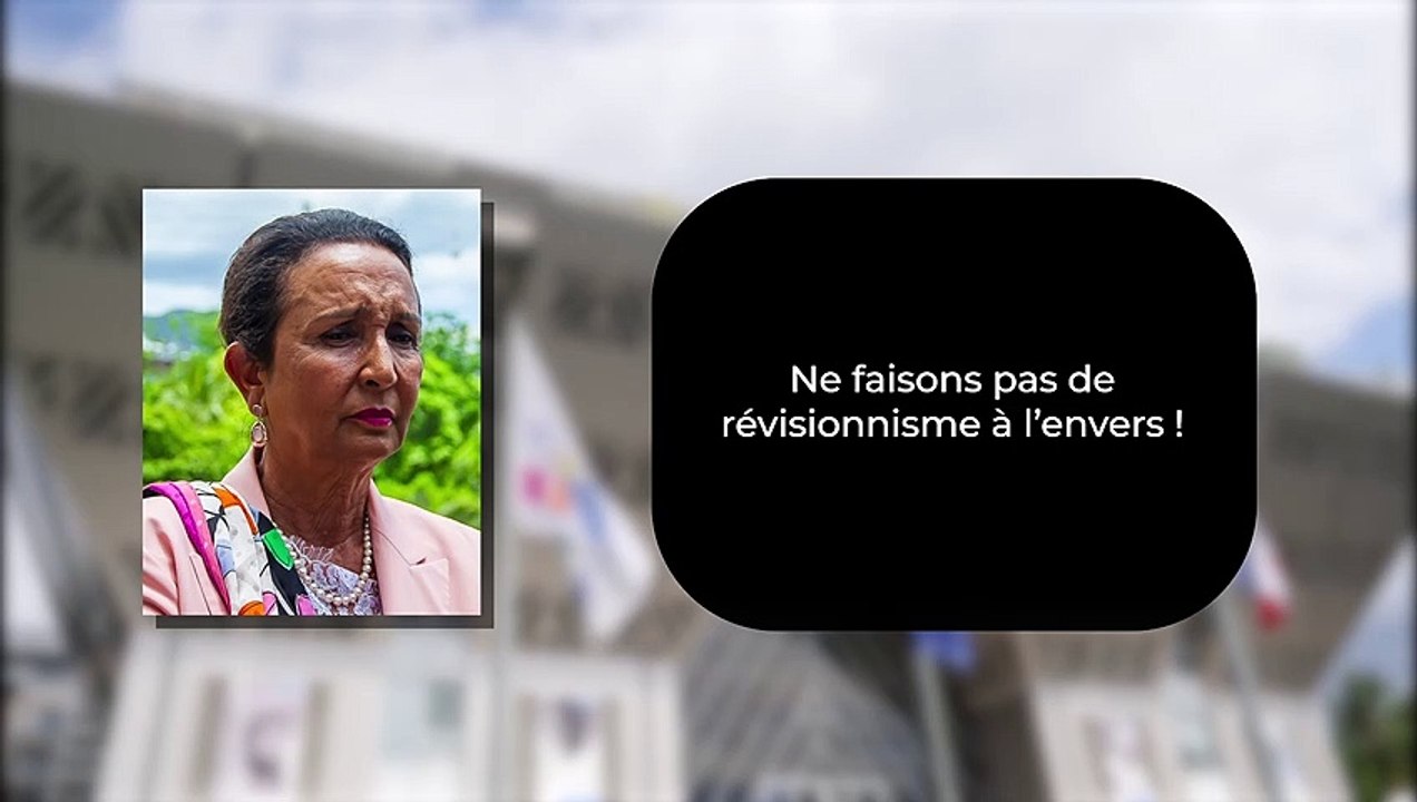 Exclusif : Les mots très durs d'Huguette Bello contre le déboulonnage de la statue de Labourdonnais