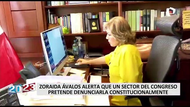 Zoraida Ávalos: Denuncia constitucional en mi contra es quebrar la institucionalidad del país”