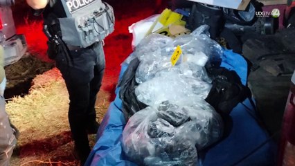 Localizan en una camioneta que participó  en el enfrentamiento en Jalostotitlán 24 mil dosis de crystal.