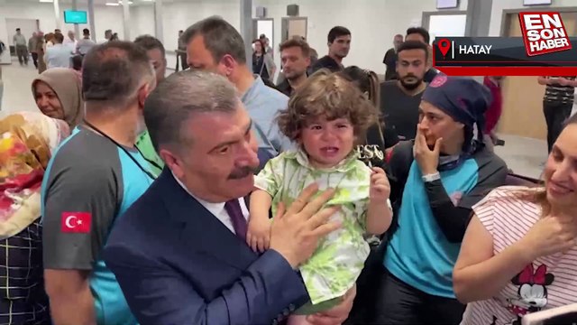 Sağlık Bakanı Koca, Defne Devlet Hastanesini ziyaret etti