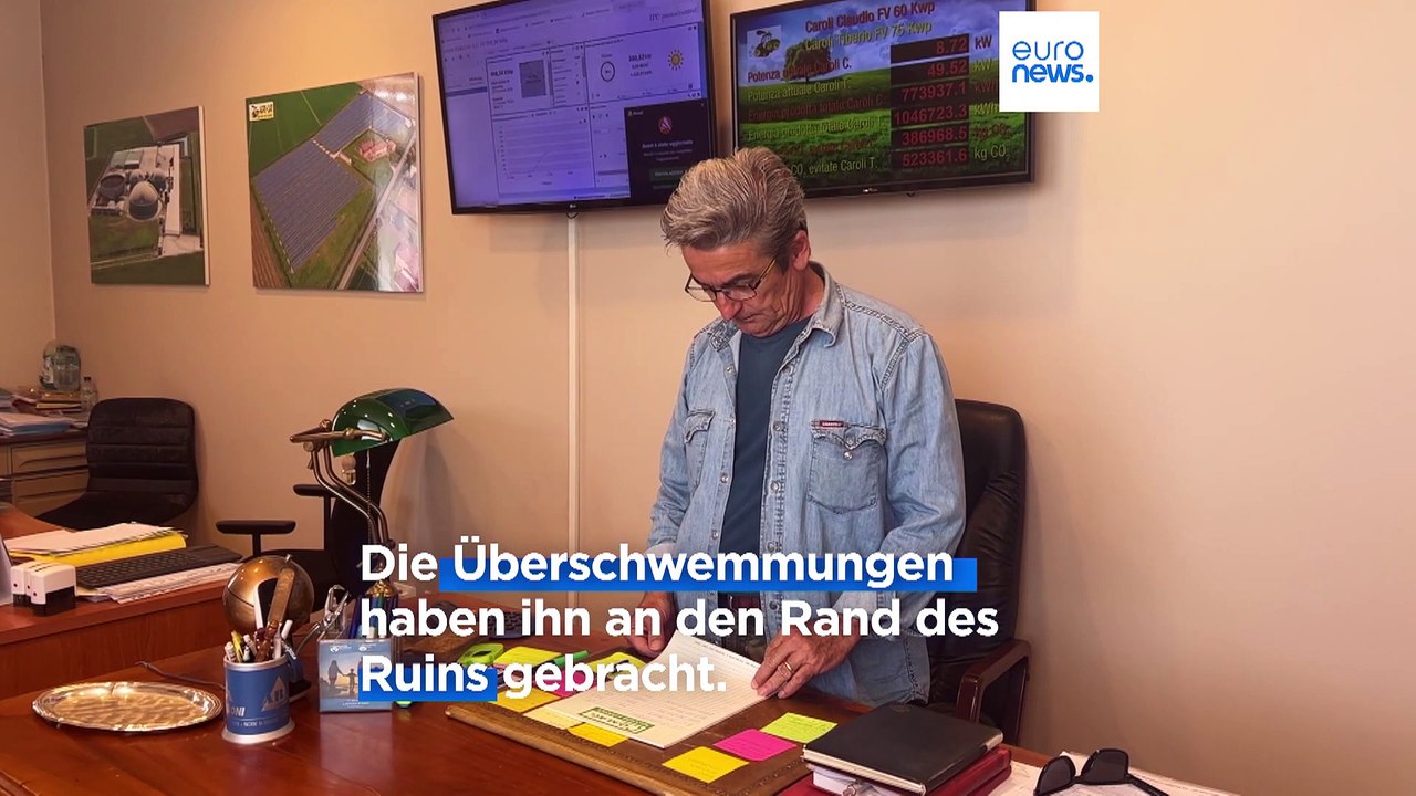 Schwere Schäden durch Überschwemmungen für Italiens Landwirte