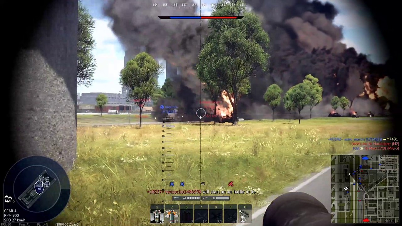 Holding back enemy tanks