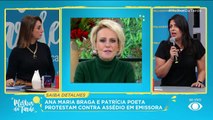 Funcionários da Globo usam roupas verdes para protestar  24/05/2023 11:23:34