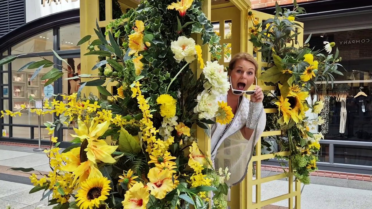 MAMMA MIA cast visit Spinnaker Tower