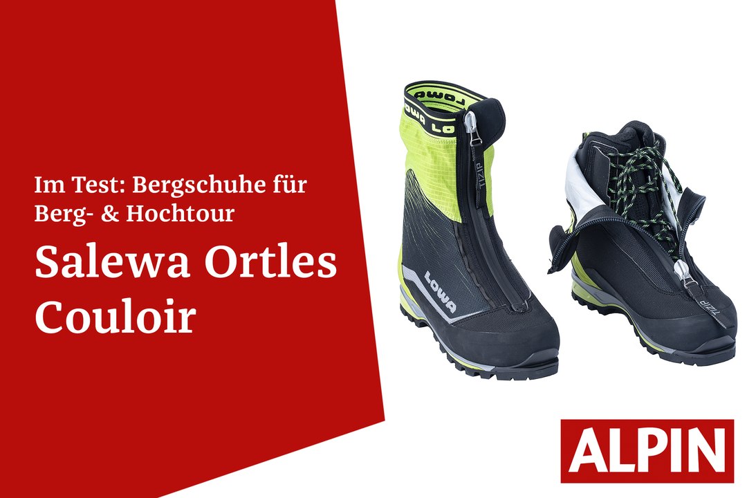 Test Bergschuh Salewa Ortles Couloir | ALPIN - Das Bergmagazin