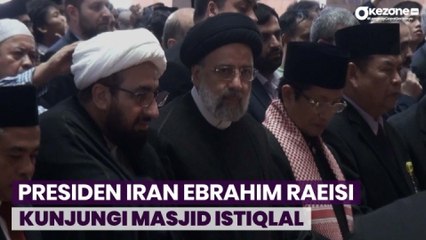 Download Video: Presiden Iran Ebrahim Raisi Kunjungi Masjid Istiqlal Usai Bertemu Presiden Jokowi