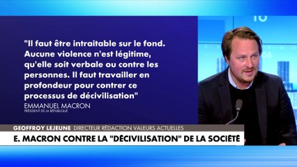 Geoffroy Lejeune : «La vérité c'est que la France a peur»