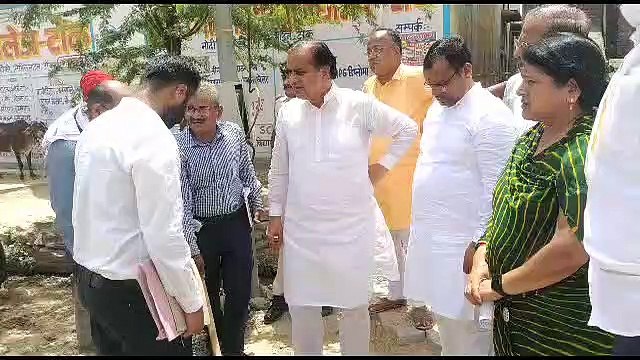 दावा प्रदेश में सबसे अच्छा कार्य: खोदकर देखा तो सामग्री मिली घटिया