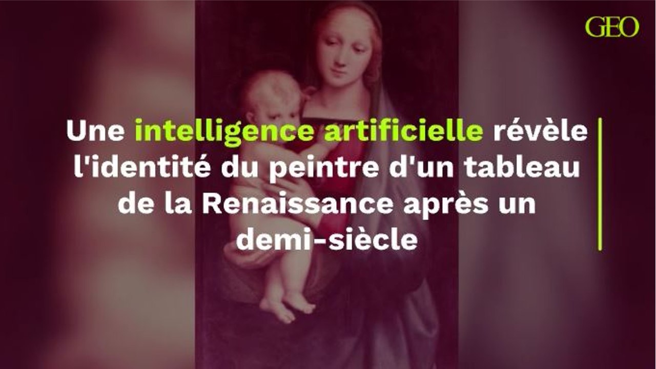 L'identité du peintre d'un tableau de la Renaissance révélée par une intelligence artificielle un demi siècle plus tard