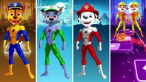 Marvel Paw Patrol Spider-Man Team - Marshall - Rocky - Chase - Rubble - Tiles Hop EDM Rush(720P_HD)