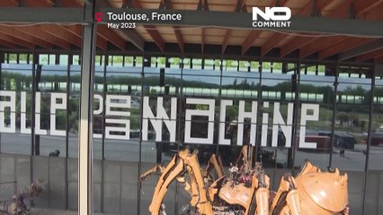 Τουλούζη: Ο γιγάντιος Μινώταυρος στο μουσείο μηχανών