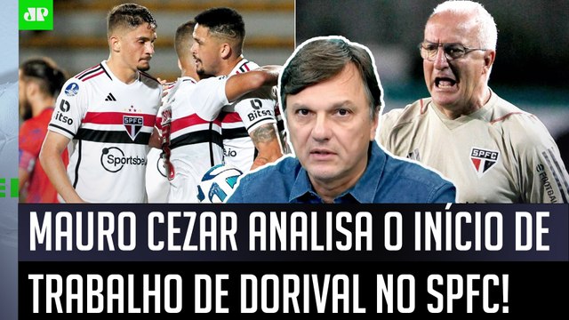 O trabalho do Dorival é INTERESSANTE! Mas o GRANDE PERIGO do São Paulo é... Mauro Cezar ANALISA!
