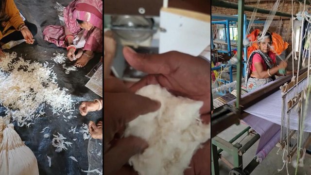 India: Recycling chicken feathers helps tribal women