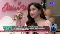 Pagpunta ng karakter ni Jillian Ward sa Amerika sa 