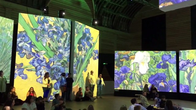 Another glimpse of the fabulous Van Gogh Alive exhibition in Brighton