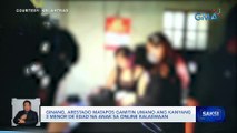 Ginang, arestado matapos gamitin umano ang kanyang 3 menor de edad na anak sa online kalaswaan | Saksi