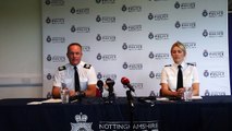 Police press conference for the Sutton bones murder investigation