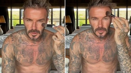 Blend It Like Beckham: David shares make-up tutorial on wife Victoria’s TikTok