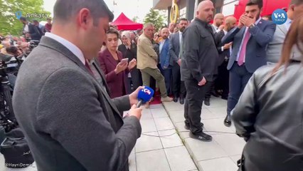 Özdağ – Kılıçdaroğlu ortak basın toplantısında K24 muhabirine engelleme