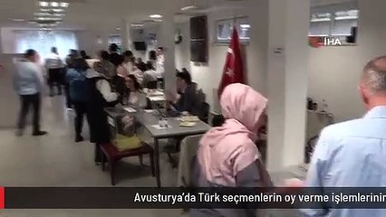 Avusturya'da Türk seçmenlerin oy verme işlemlerinin bitimine saatler kaldı