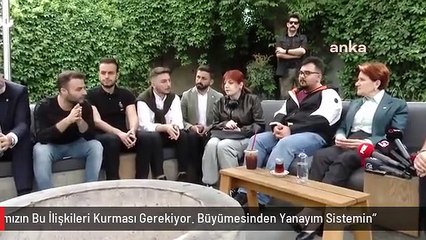 Akşener'den Muharrem İnce Açıklaması: "Cumhurbaşkanı Adayımızın Bu İlişkileri Kurması Gerekiyor. Büyümesinden Yanayım Sistemin"