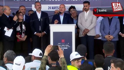 1 milyon Suriyeli için dönüş projesinde temeller atıldı