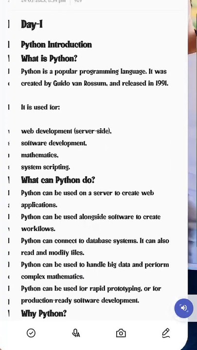 Python introduction DAY-1
