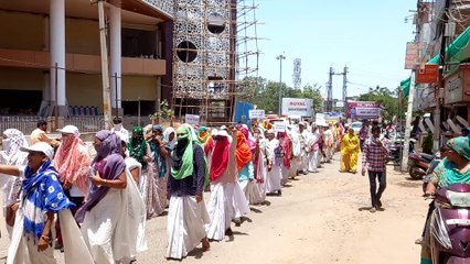 एएनएम और एलएचवी ने निकाली आक्रोश रैली