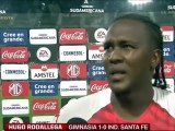 Con lágrimas, colombiano Rodallega denuncia insultos racistas en cancha de Gimnasia