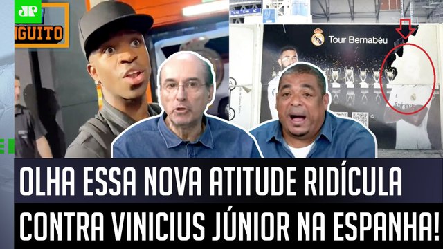 VERGONHOSO! ISSO É DE AGORA, CARA! O Vinicius Júnior... OLHA essa NOVA ATITUDE RIDÍCULA na Espanha