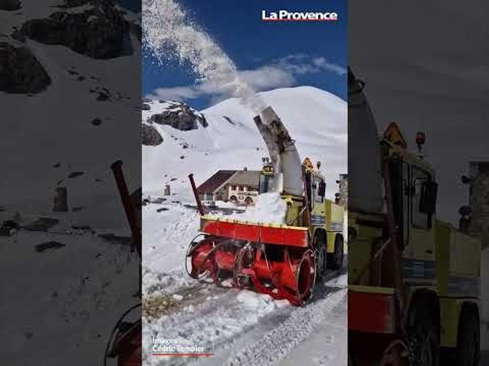 Dans les Hautes-Alpes, le déneigement du col du Galibier touche à sa fin